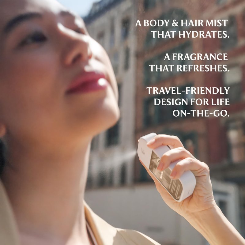 Touchland Hydrating Body & Hair Fragrance Mist – Vanilla Velvet – 2 FL OZ Travel Size Perfume Spray – Notes of Vanilla Vapor, Fresh Muguet, and Creamy Almond