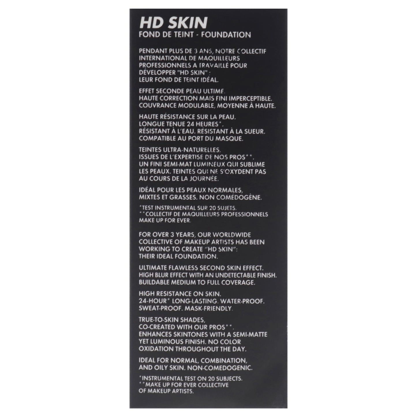 HD Skin Undetectable Stay-True Foundation - 1N14 Beige by Make Up For Ever for Women - 1.01 oz Foundation