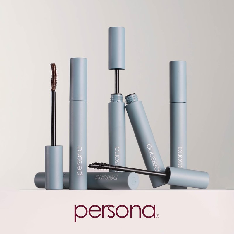 PERSONA Volumizing Black Tubing Mascara | Lift, Lengthen & Define | Buildable Volume Without Clumps | Long-Wear, Water-Removable | Vegan, Cruelty-Free & Gluten-Free (0.33 fl oz) | Made in Italy