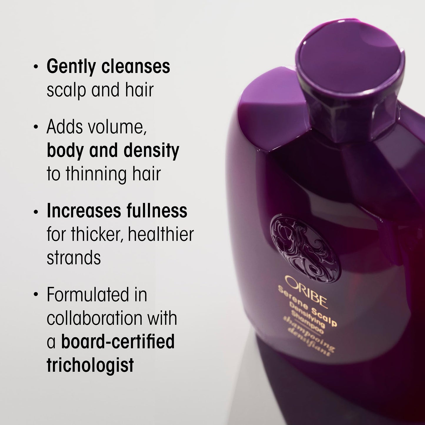 Oribe Serene Scalp Densifying Shampoo - Adds Fullness & Density - 8.5oz