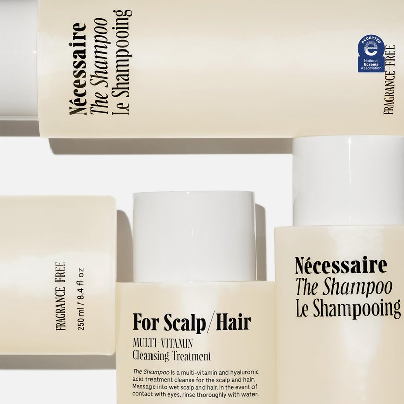 Nécessaire The Shampoo. Hyaluronic Acid + Vitamin B Complex Shampoo for Women & Men.