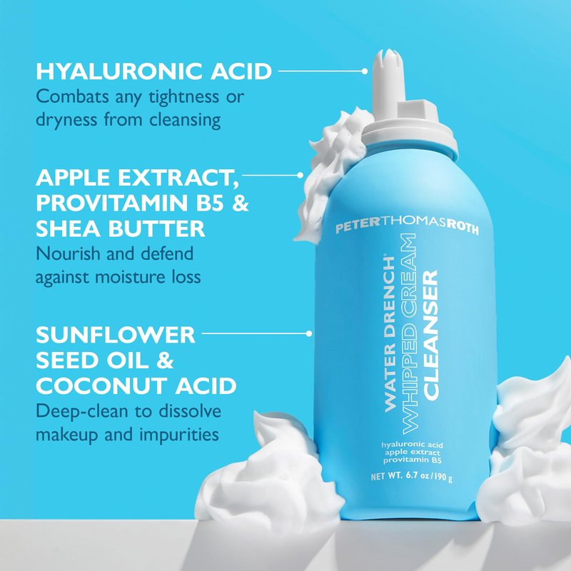 Peter Thomas Roth | Water Drench® Whipped Cream Cleanser