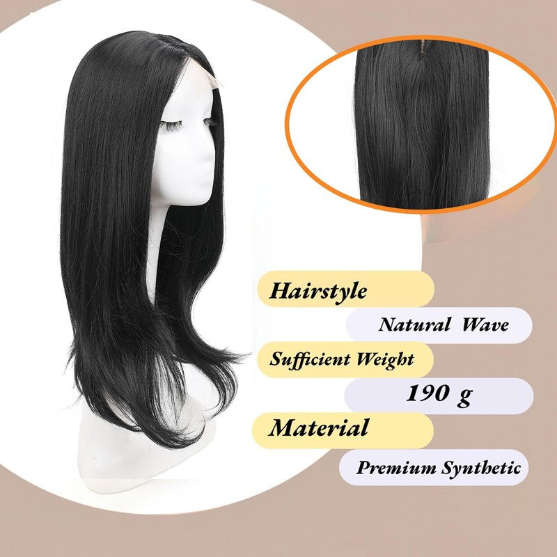 Lumhun 20Inch Hair Toppers for Women with Thinning Hair, Heat Resistant Fibre Synthetic 6.5" x 6.5" Base,Long Layered Topper for Women(Ombre Light Brown to Blonde, 20inch)