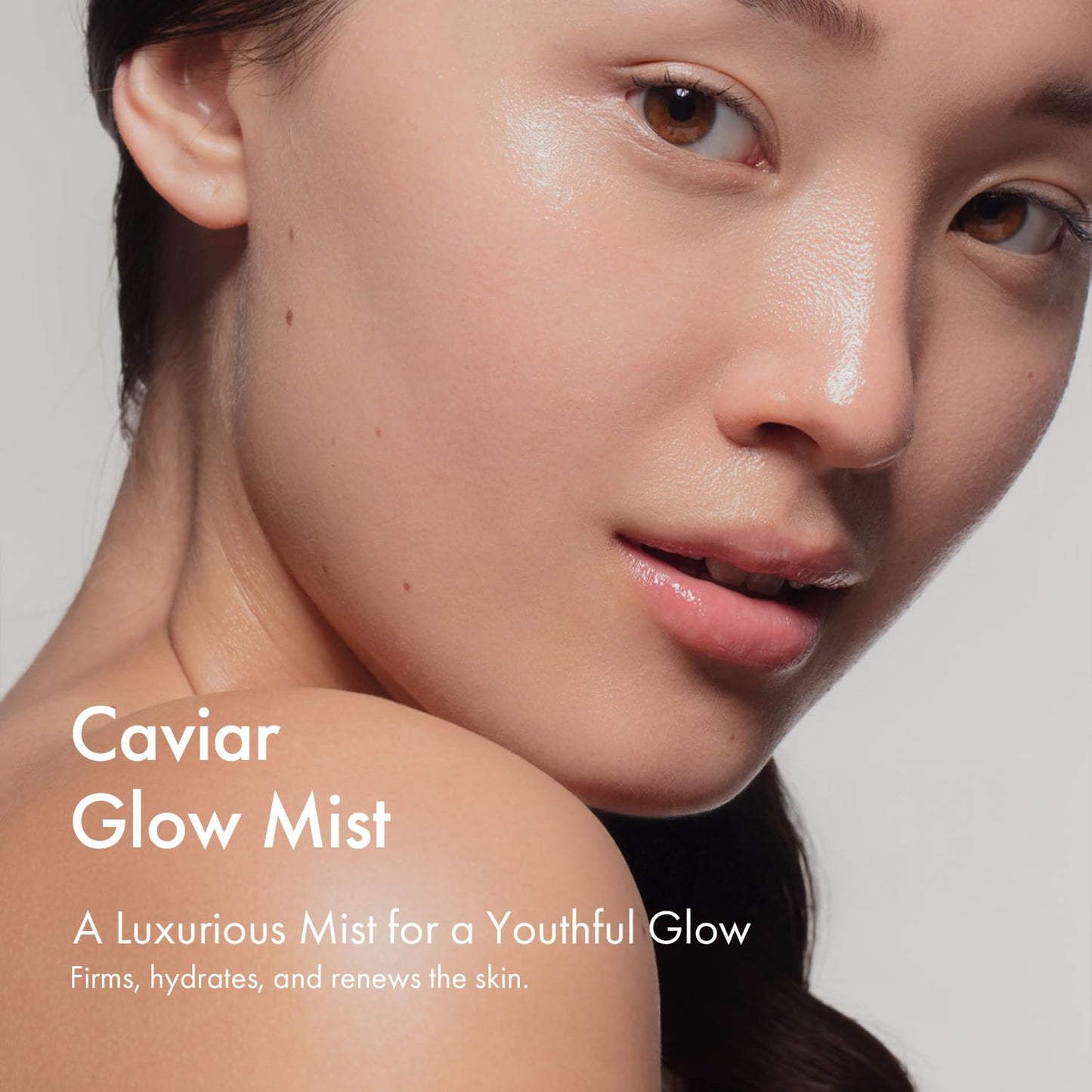 TWENTY KEI Caviar Glow Mist, Korean Hydrating Facial Spray with Caviar Extract & 10 Natural Oils, Dual Layer Face Mist for Dry, Dull-Looking Skin, Daily Glow Mist, 3.38 Fl Oz