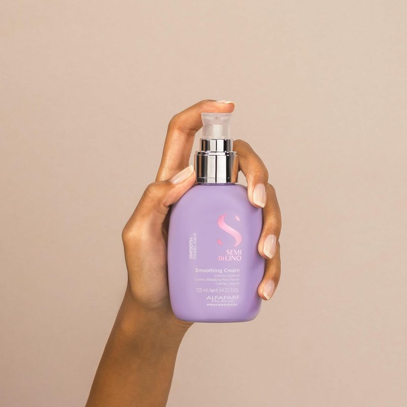 Alfaparf Milano Smoothing Cream | Frizz Control & Heat Protection - Hydrates & Straightens (4.23 fl. oz.)