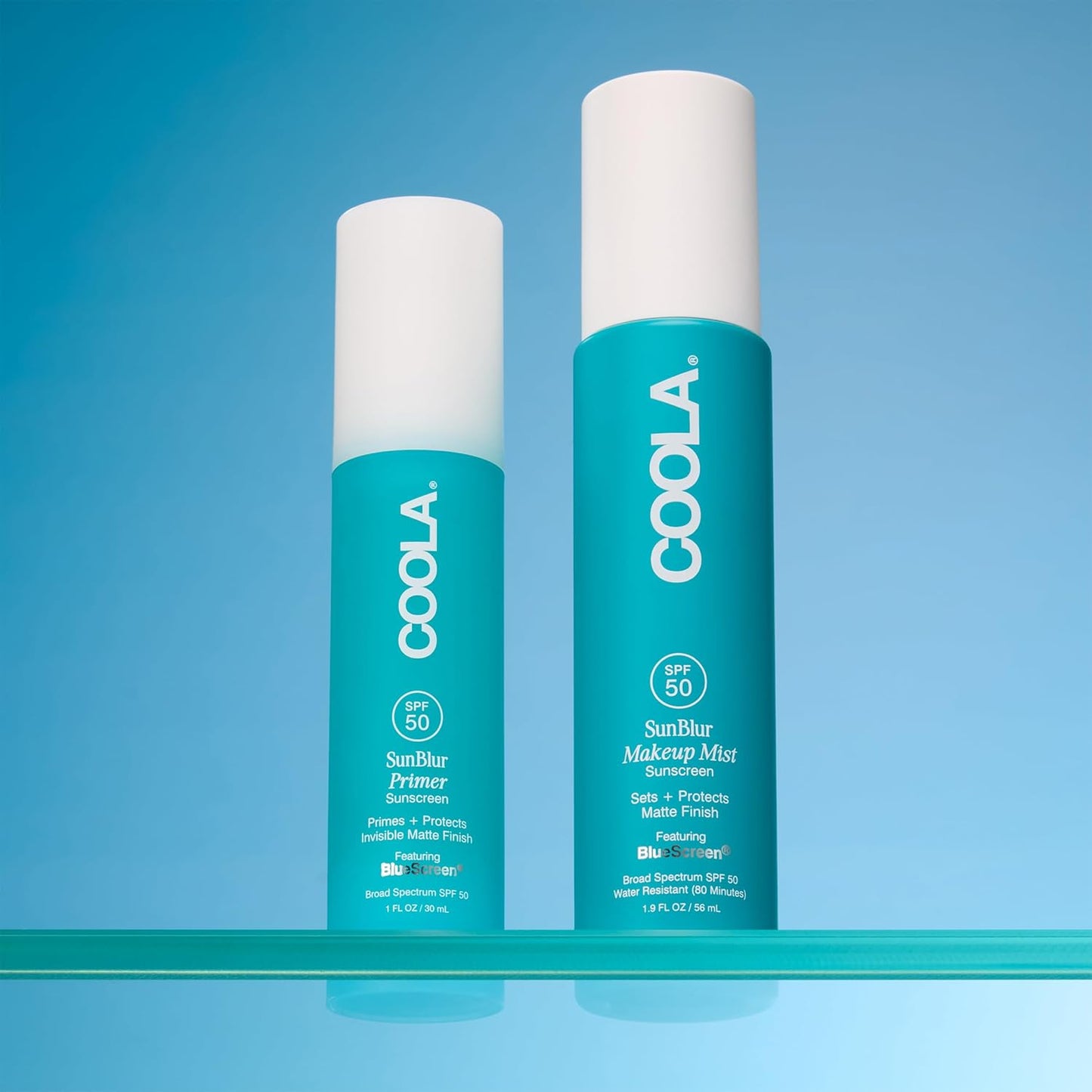 Coola SunBlur Makeup Primer - SPF 50 Matte Finish, Long-Lasting Wear | 1.0 Fl Oz
