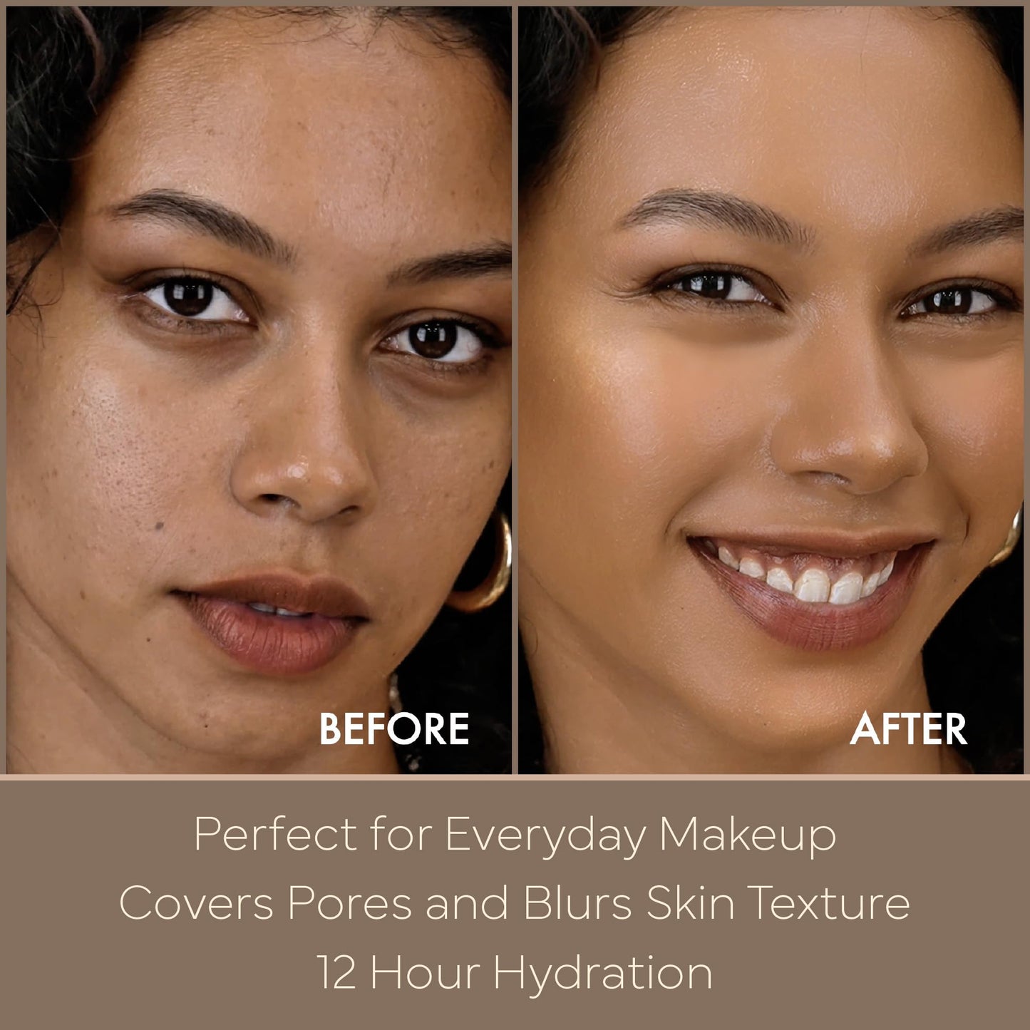 KISS NEW YORK Tinted Moisturizer with SPF 32 PA+++ (Mocha) 12 Hour Hydrating Sunscreen for Face, No White Cast for Dark Skin Tone, Natural Finish, Medium Coverage with Hyaluronic Acid, Vitamin E