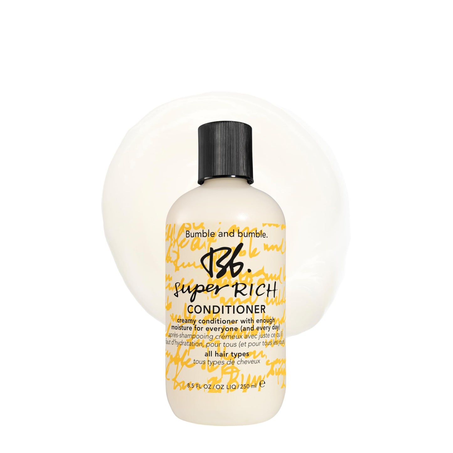 Bumble and bumble. Super Rich Hair Conditioner For Every Day | Detangles | Adds Moisture and Shine | For All Dry Curly, Wavy, Straight Hair Types | With Glycerin + Avocado Oil, 8.5 Fl Oz