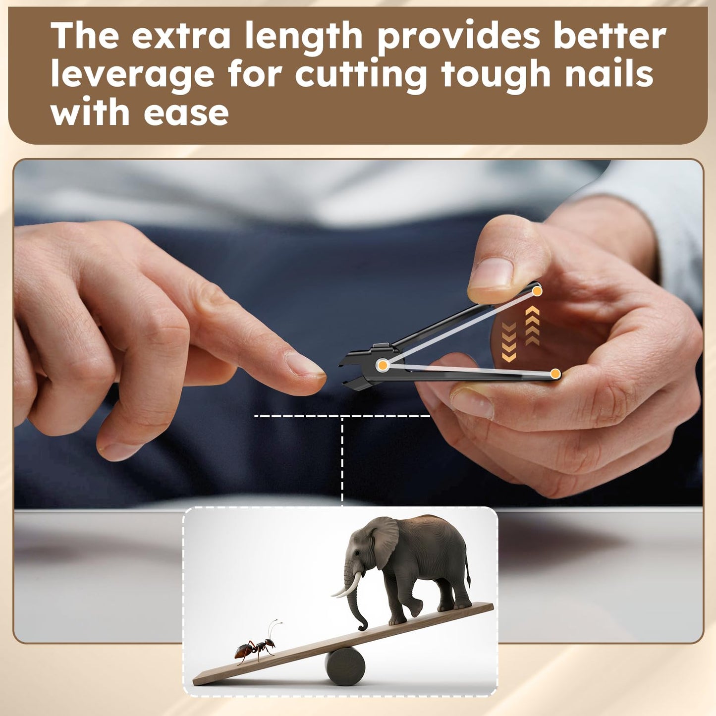 German Nail Clippers for Men Women with Catcher, Toenail Clippers for Thick Nails for Seniors, Toe Nail Clippers Wide Jaw Opening Ultra Sharp Safety Lock Nail Cutters