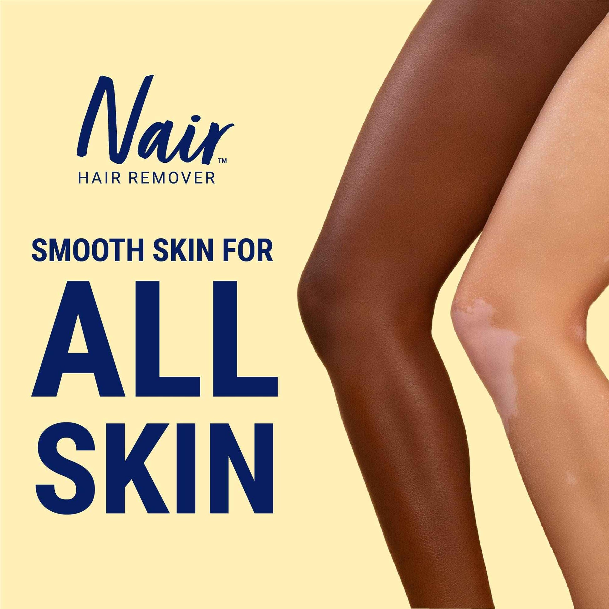 Nair Hair Remover Body Spray, Arm, Leg and Bikini Hair Removal Spray, 7.5 Oz Can (Pack of 2)