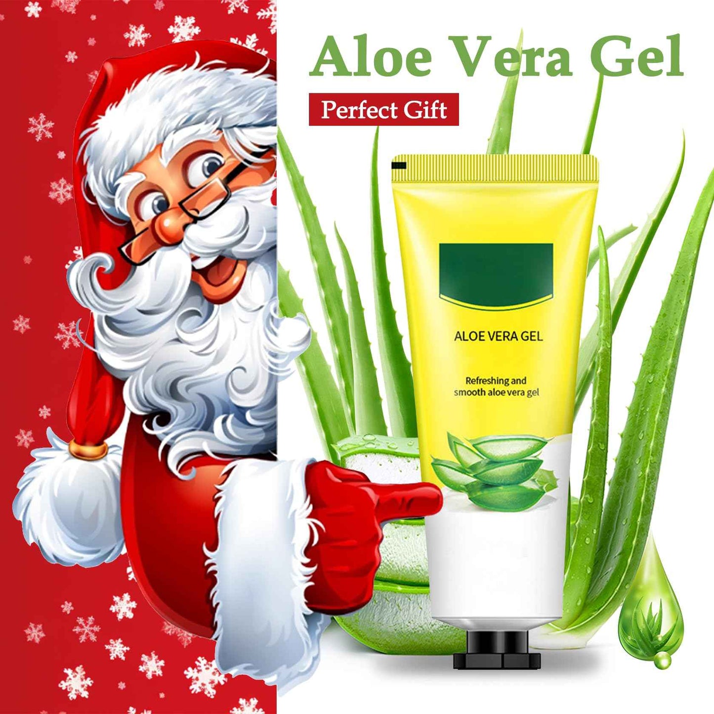 JunKuJK 16PCS Aloe Vera Gel for Face,Made within 100% Organic Aloe Vera Gel,Natural Hydrating Pure Vera Moisturizer for Soothing Skincare,Moisturizing Aloe Lotion for Skin,Face,After Sun Care,16.93oz