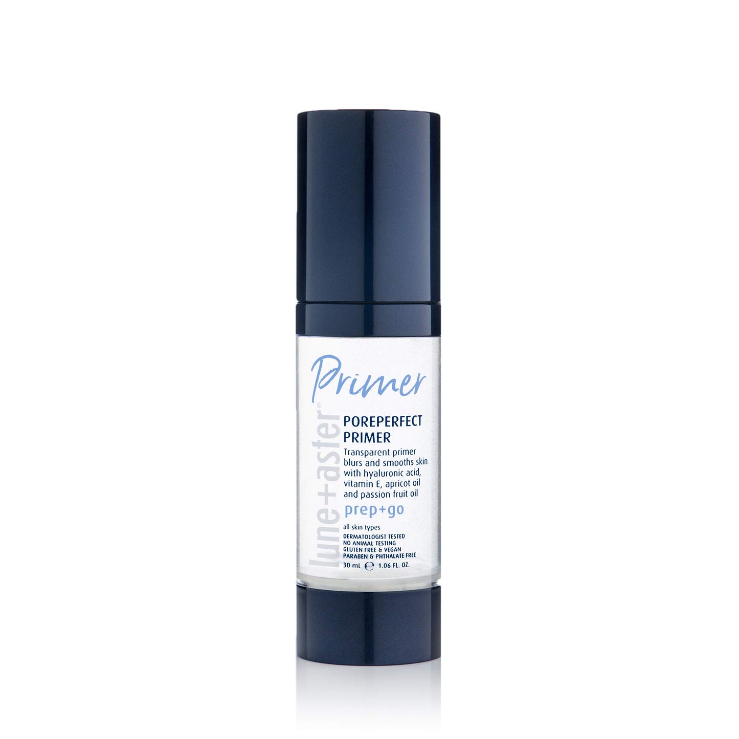 Lune+Aster PorePerfect Primer - Blurs and diffuses the appearance of pores, fine lines and wrinkles, while providing a gentle mattifying, yet radiant "filtered" effect