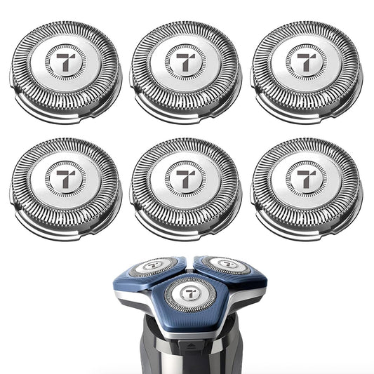 SH70 Replacement Heads for Philips Norelco 7000 Series, 6 Pack