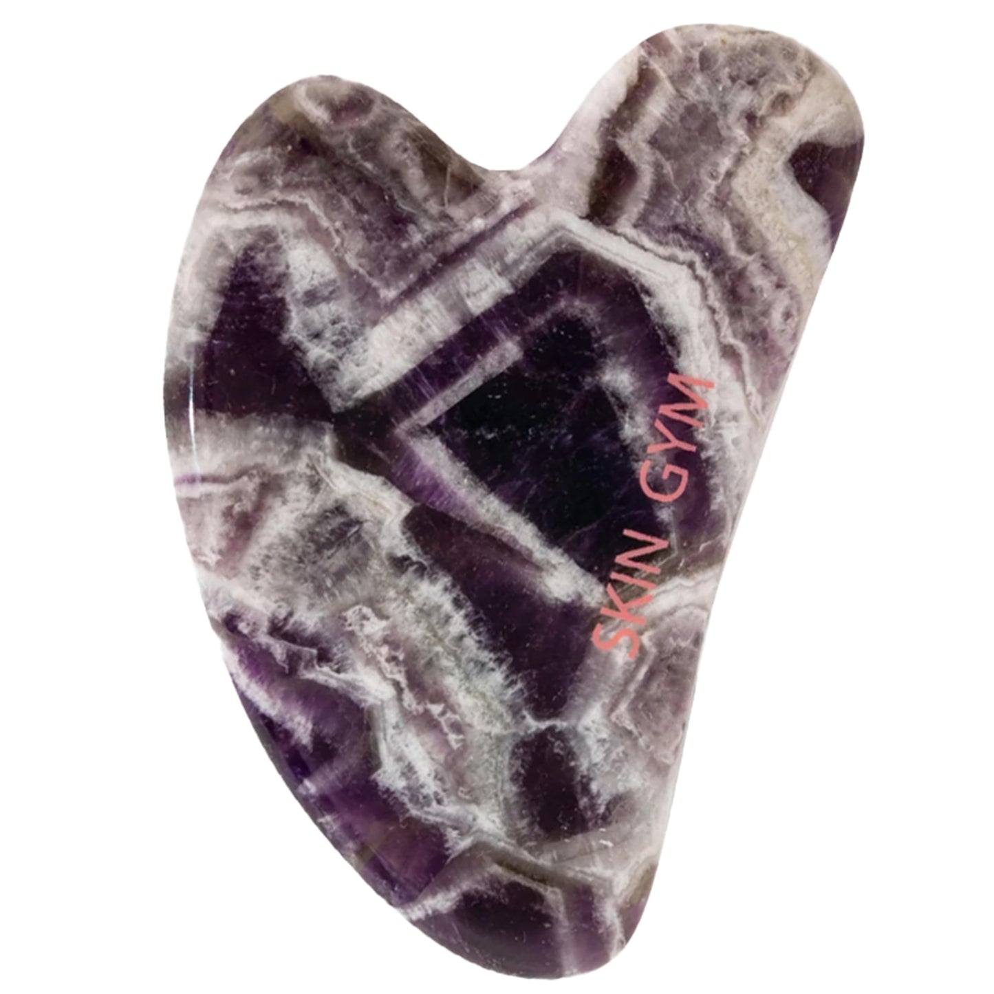 SKIN GYM Sculpty Heart Amethyst Gua Sha Face Sculpting Tool & Face Massage Tool, Anti-Aging Guasha Tool for Face Under Eye Bags, Puffy Eyes & Fine Lines | Face lifting, Face & Jawline Sculptor