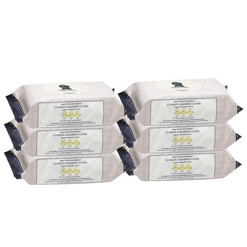 Noodle & Boo Ultimate Baby Body And Face Cleansing Cloths, 6 pk, 432 ct. Crème Douce