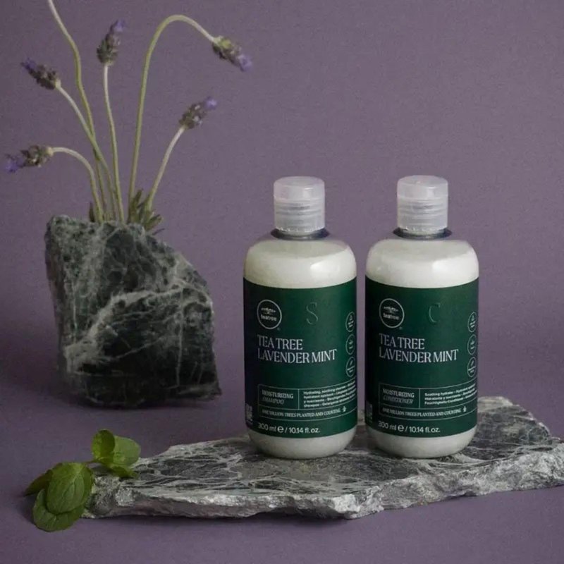 Tea Tree Lavender Mint Moisturizing Conditioner, Hydrates + Soothes, For Coarse + Dry Hair, 10.14 fl. oz.