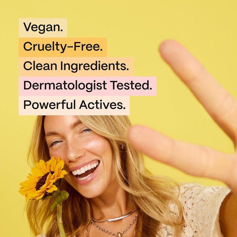 Mad Hippie Travel Face Serum Set - Skin-Brightening Vitamin C & Firming Retinol | Day & Night Dual Pack, 0.5 Oz Each