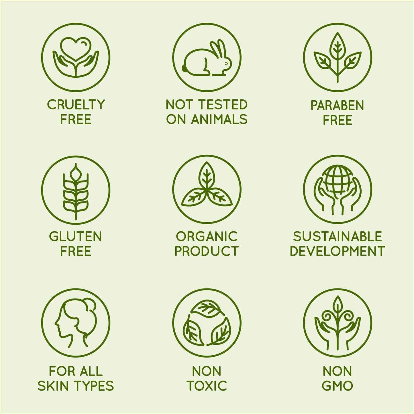 Tea Tree Oil Bath Bar Soap with Clove Oil - Handmade Herbal Soap with 100% Pure Essential Oils - ALL Natural - Each 2.65 Ounces - Pack of 8 (22 Ounces)