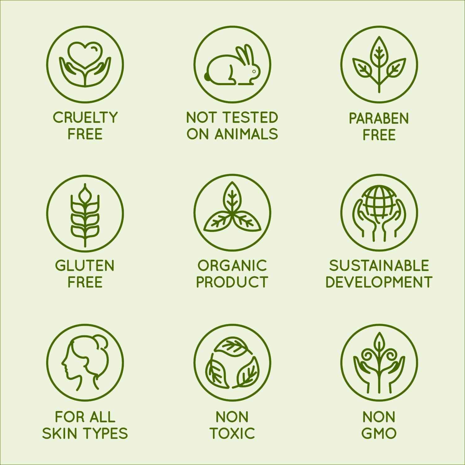 Tea Tree Oil Bath Bar Soap with Clove Oil - Handmade Herbal Soap with 100% Pure Essential Oils - ALL Natural - Each 2.65 Ounces - Pack of 8 (22 Ounces)