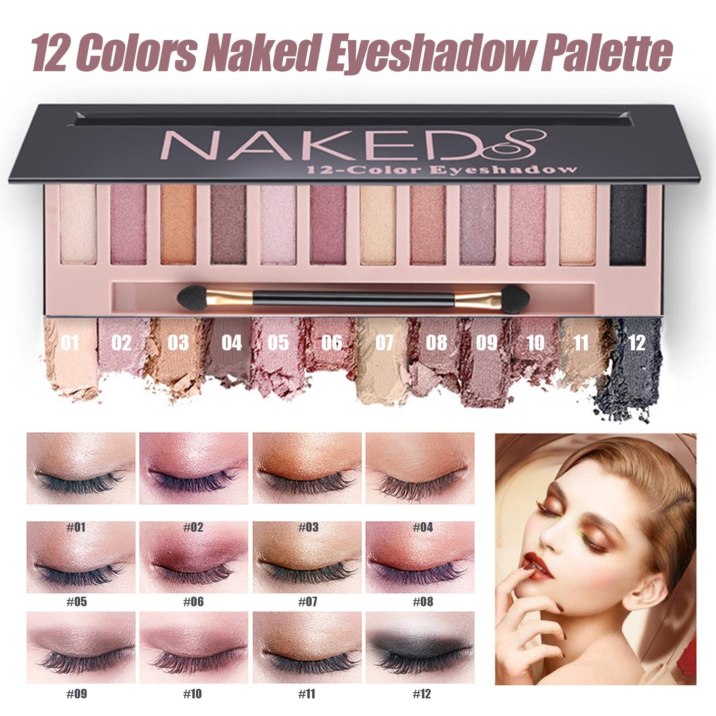 All-in-One Makeup Kit for Women | Complete Travel Set with Eyeshadow, Foundation, Lipstick & More - Perfect for Daily Use & Gifting