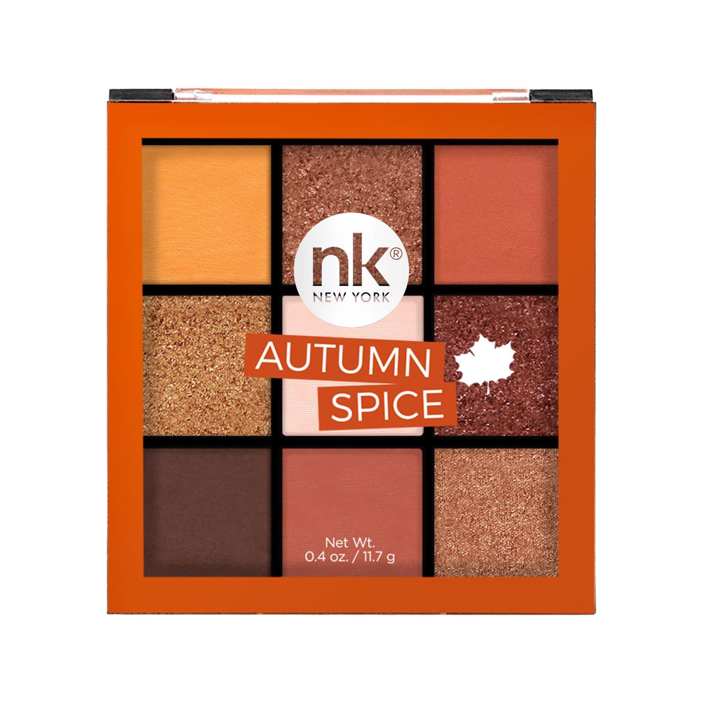 Nicka K New York Makeup Nine Color Shadow Palette (Autumn Spice)