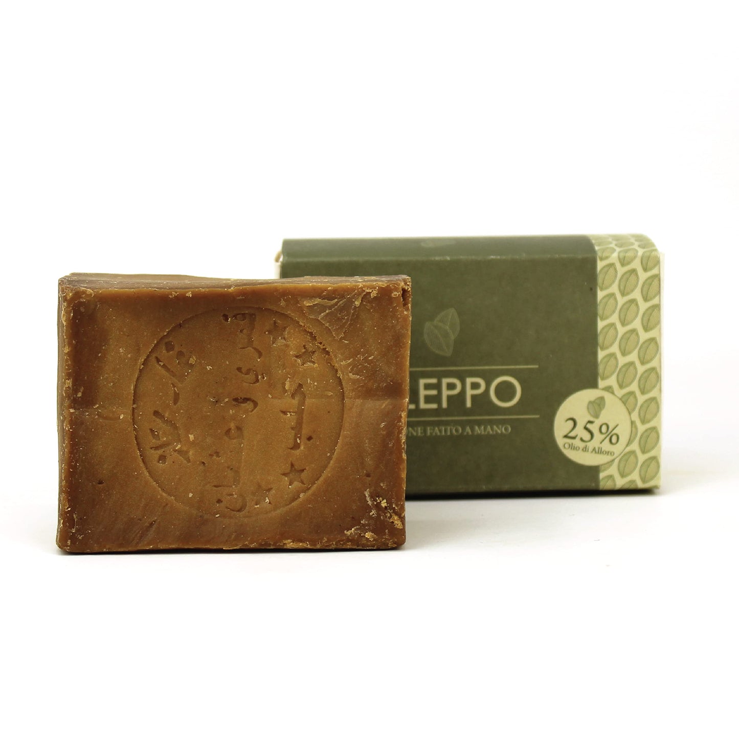 LYNPHA VITALE Aleppo Soap Bar with Olive Oil and 25% Laurel Oil – Traditional Handmade Natural Soap, 7.05 oz (200 g)