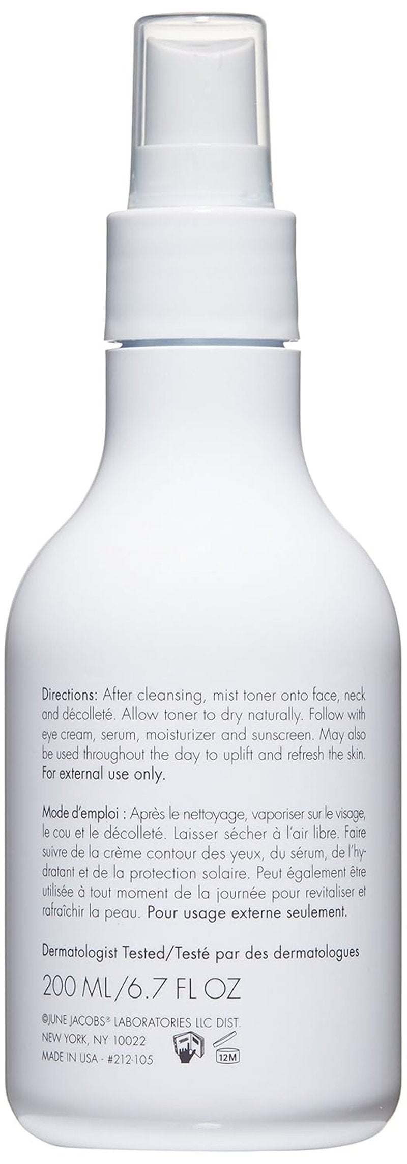 Neroli Hydrating Mist - June Jacobs | Refreshing Facial Spray, 6.7 Fl Oz