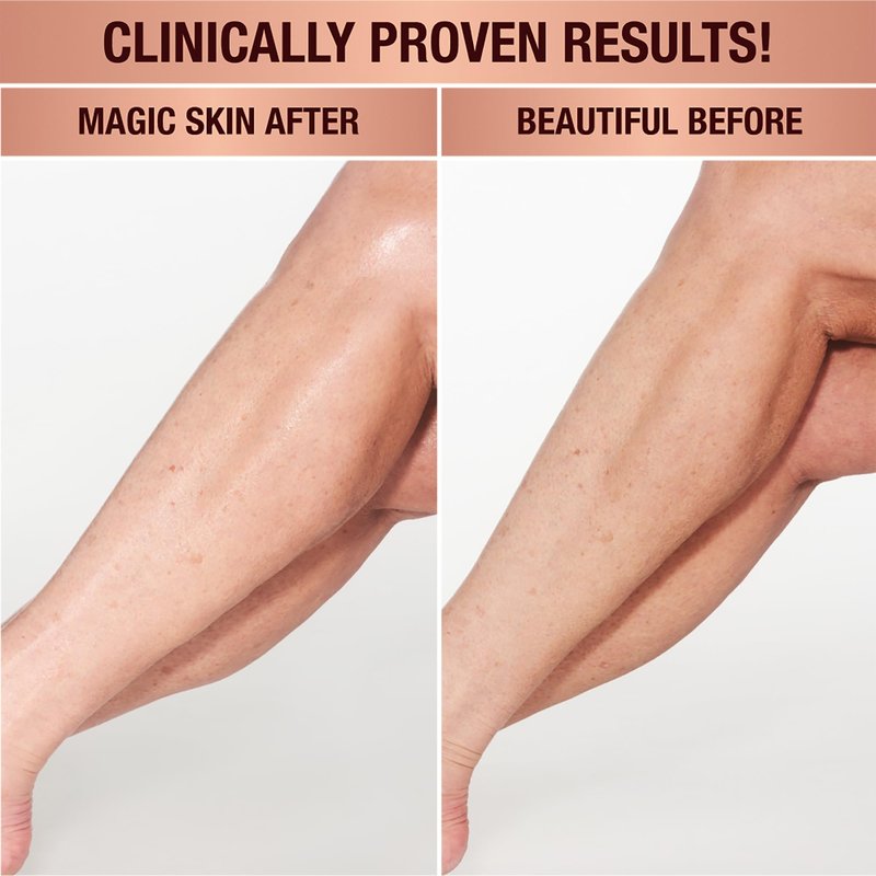 Charlotte Tilbury Magic Body Cream - Skin Tightening Cream for Body Enriched with Vitamin C, Caffeine, Hyaluronic Acid & Shea Butter - Nourishes, Smooths & Hydrates Skin (50ml)