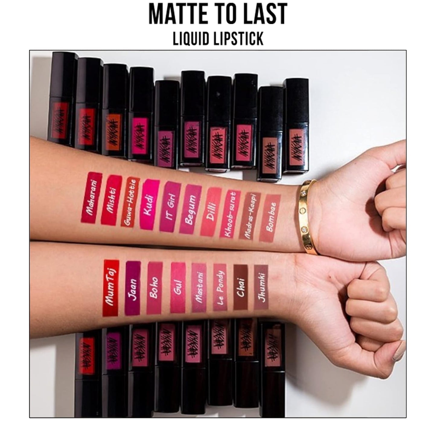 Matte Liquid Lipstick - Khoob-Surat 09 | Long-Lasting Formula (4.5ml)
