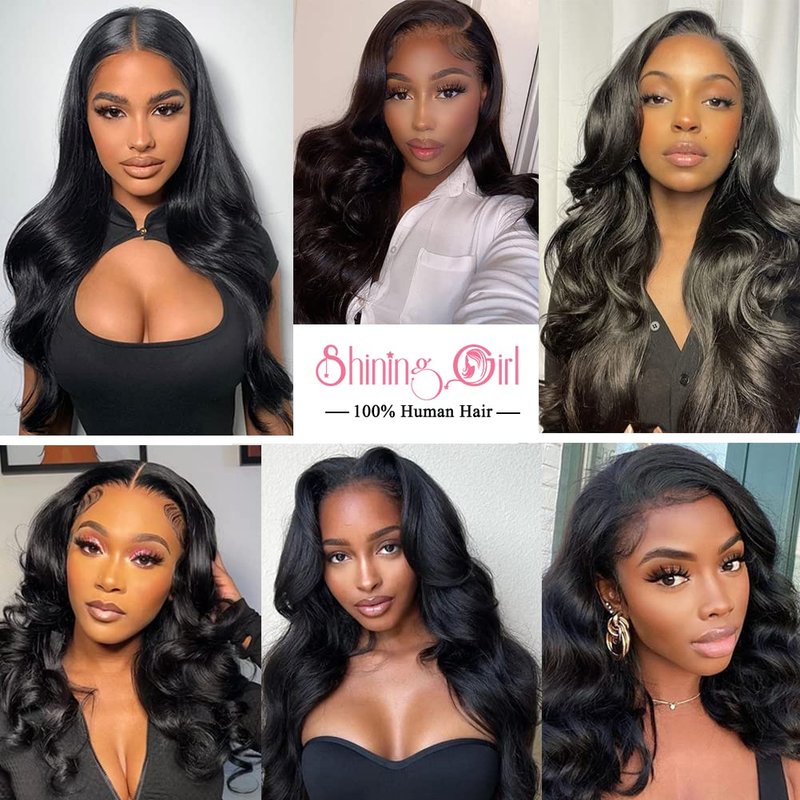 5x5 Transparent HD Lace Closure Only Body Wave Hair Closure Invisible Lace 12A Brazilian Virgin Remy Human Hair Closure 100% Human HairFree Part Pre Plucked Natural Black 16 Inch