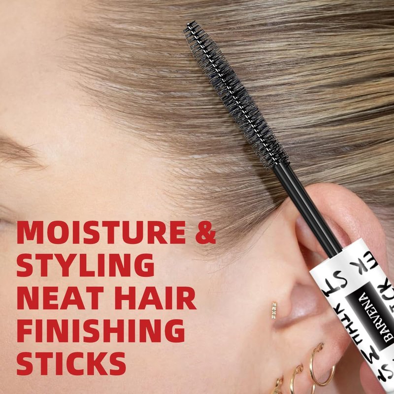 LIHUOMEI Good Behavior Frizz & Flyaway Taming Wand (2pc) Instantly Smooths Flyaways, Slicks Back Styles & Details Edges | 24-Hour Frizz Control Vegan + Cruelty Free