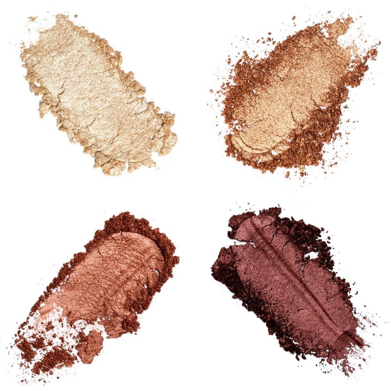 Kandi Koated Eyeshadow Quads - Desert Roses Mini Palette | Richly Pigmented, Paraben-Free, Cruelty-Free