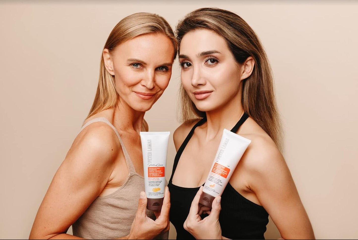 Peter Lamas Exfoliating Facial Scrub - Sensitive Skin Cleanser with Pumpkin Enzymes & Apricot Grains | Vegan & Sulfate-Free