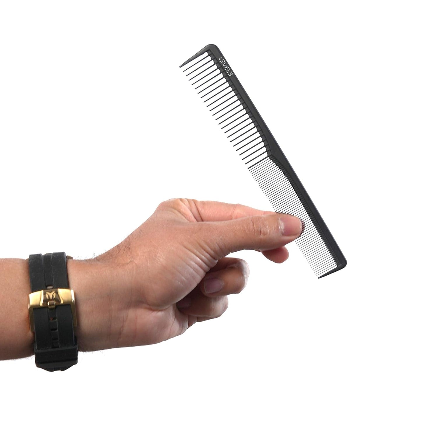 Carbon Comb Set - Professional Salon Quality for Barbers & Stylists | Durable, Lightweight Design