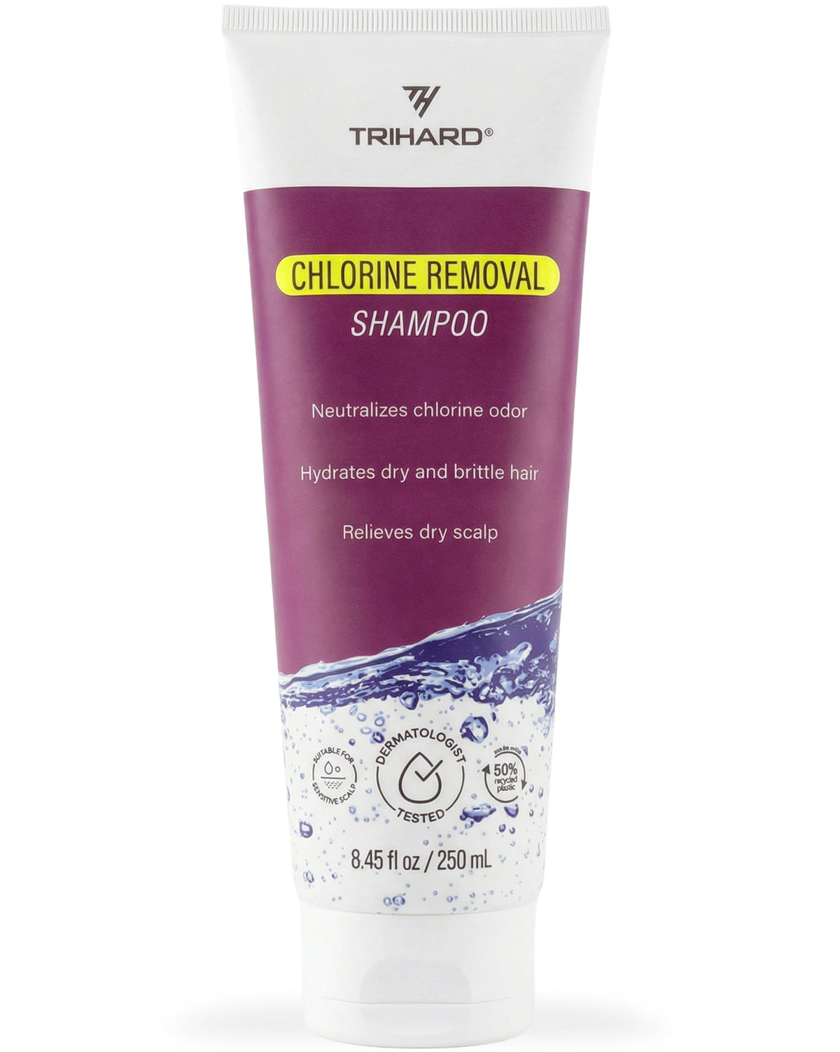 TRIHARD Swimmers Shampoo Extra Boost | Removing Chlorine and Hard Water Negative Effects | Specialized Swim Shampoo (1 Count)