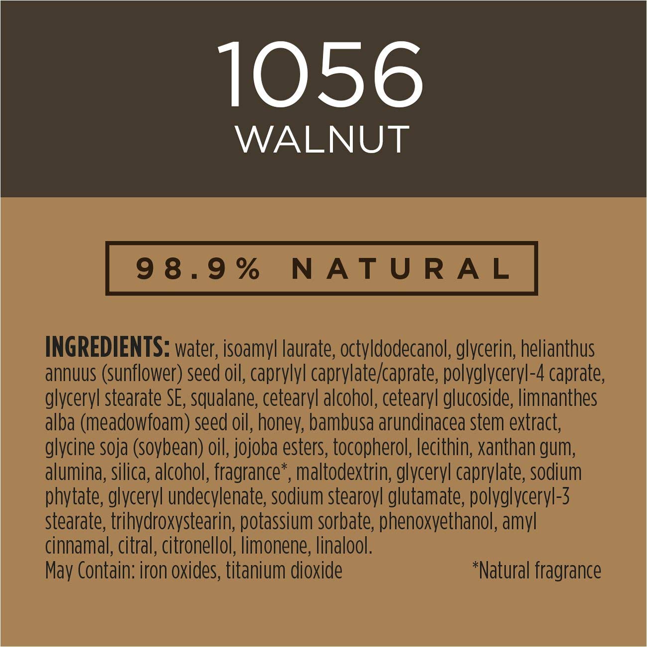 Burts Bees, Goodness Glows Liquid Makeup Walnut, 1 Fl Oz