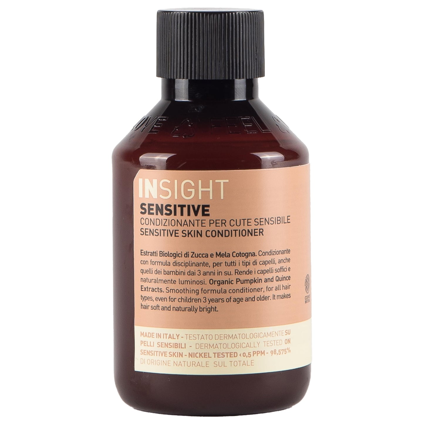 Insight Sensitive Skin Conditioner with Pumpkin & Quince Extracts for Gentle Detangling, Moisture & Natural Shine, 30.4 Fl. Oz. / 900 mL