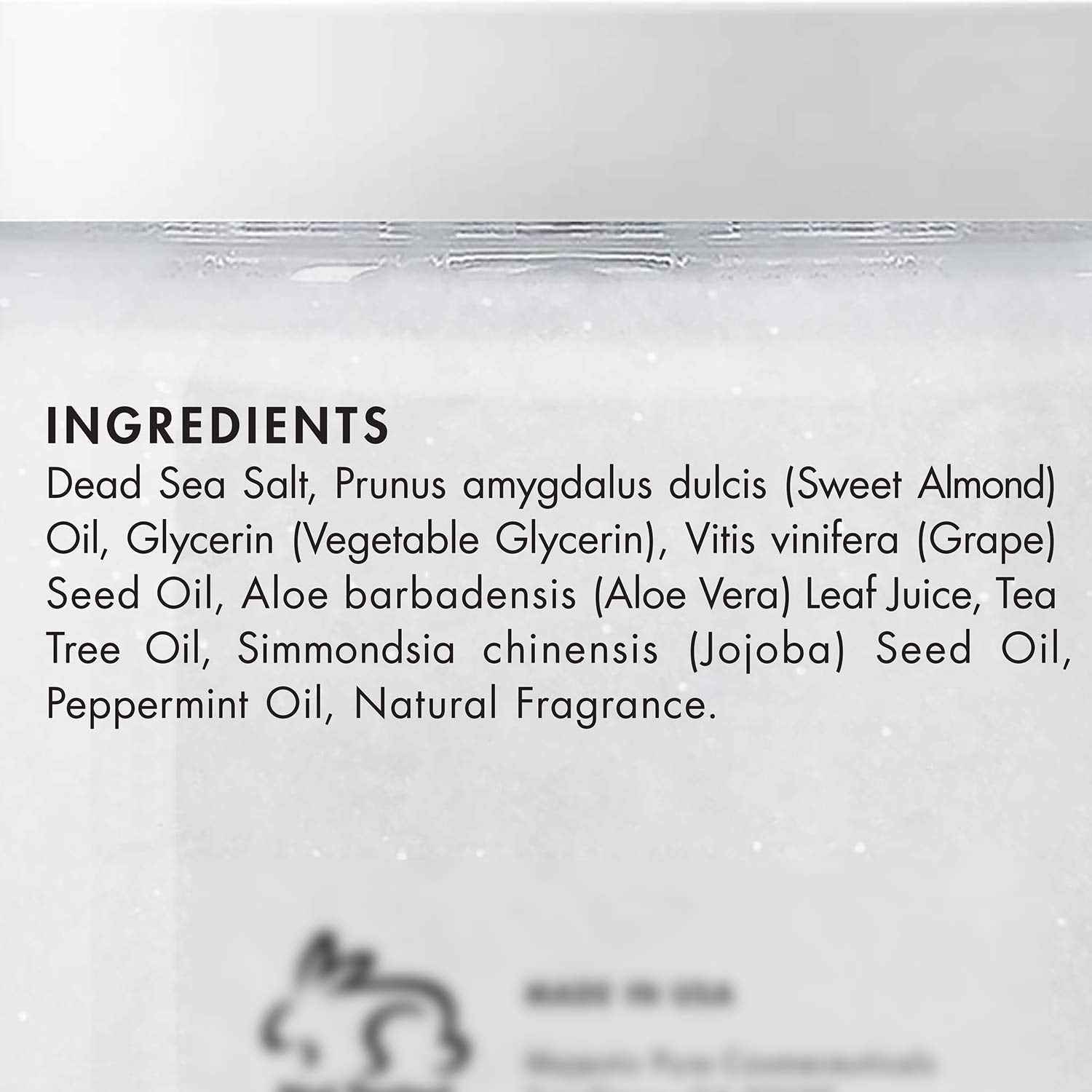 Majestic Pure Sweet Orange Scrub (10 oz) and Tea Tree Scrub (10 oz) Bundle