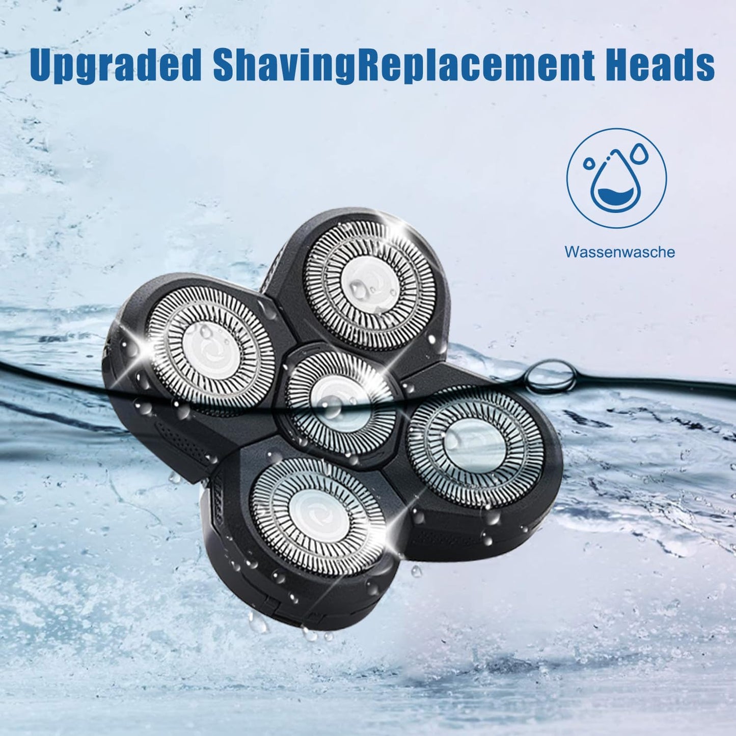 Shaver Replacement Blades - 4 Pack Compatible with Freedom Head Shaver | Electric Razor Head for Face & Head