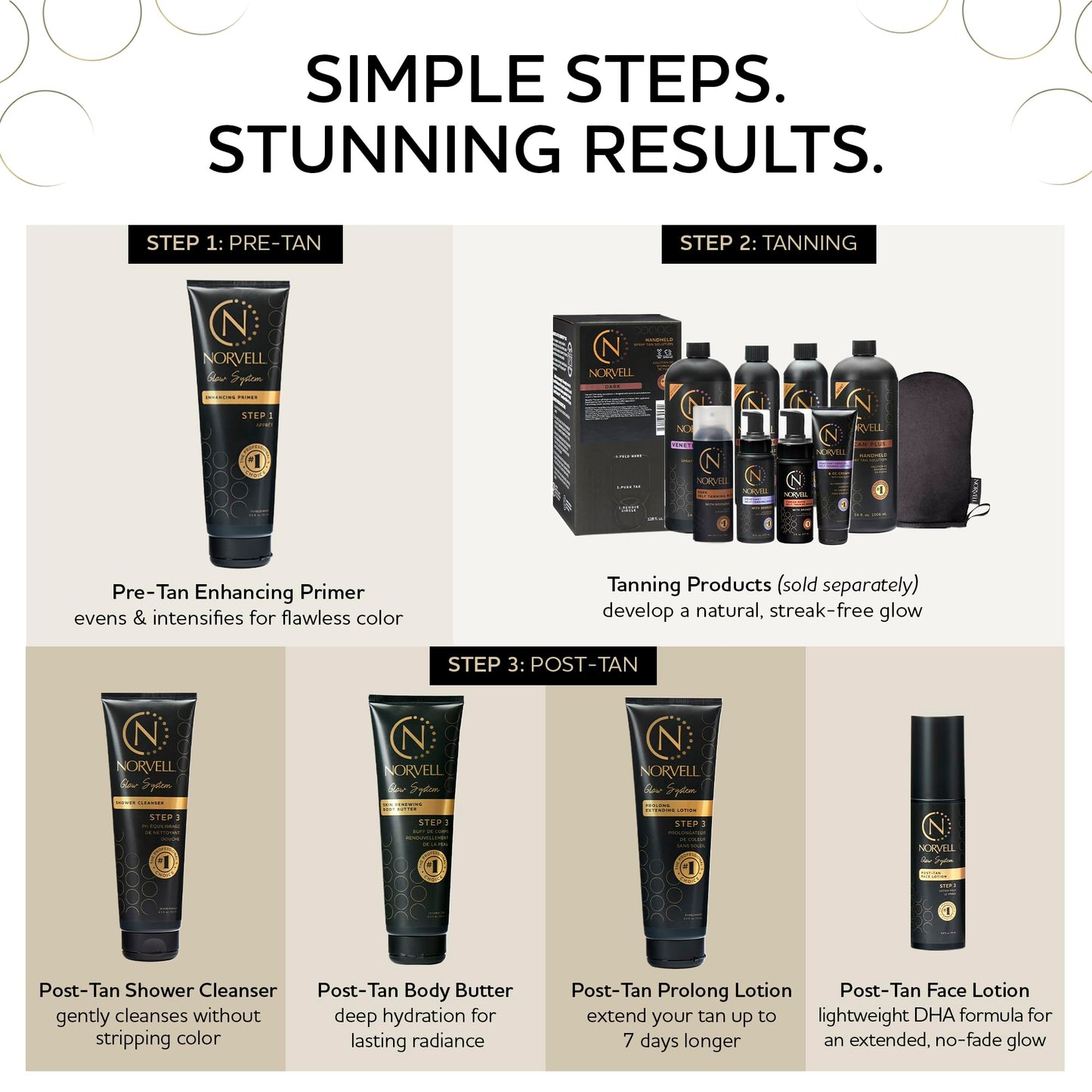 Norvell Prolong Self Tanner Color Extender Moisturizing Lotion 8.5 fl oz – Hydrating Sunless Tanning Enhancer for Longer Lasting Color, Even Fade, Smooth & Natural-Looking Fake Tan