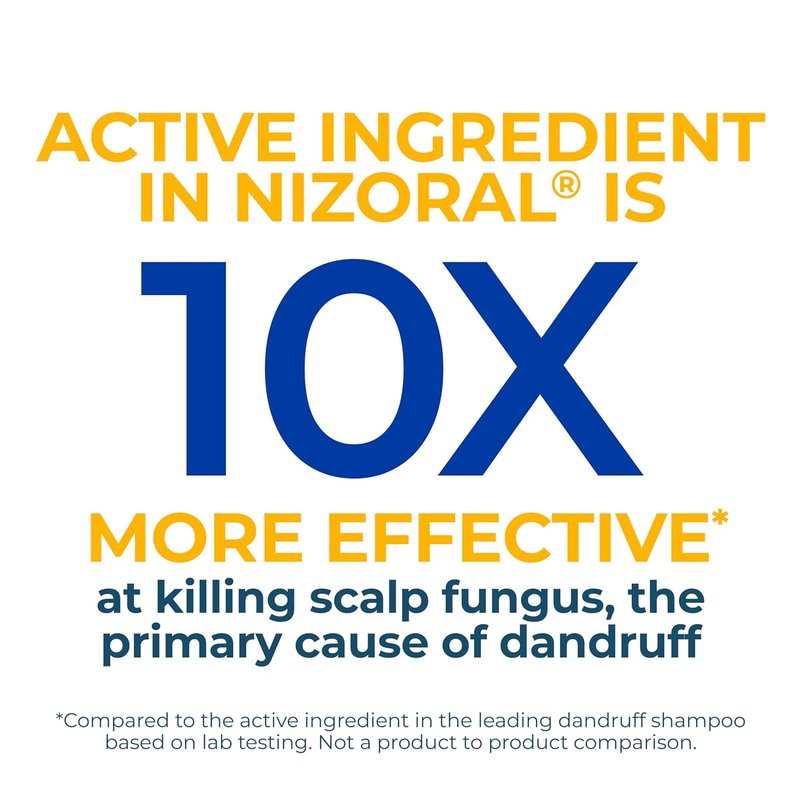 Nizoral 2-in-1 Anti Dandruff Shampoo & Conditioner - 1% Ketoconazole, 14 Fl Oz