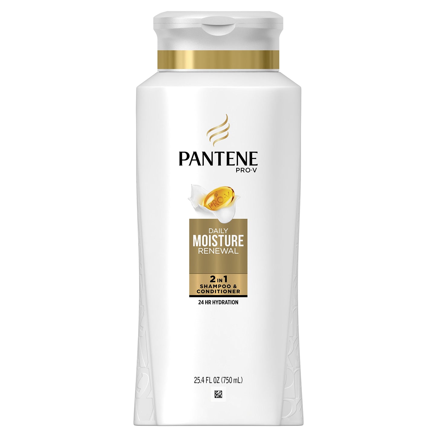 Pantene Pro-V Daily Moisture Renewal 2-in-1 Shampoo and Conditioner, 25.4 Fluid Ounce
