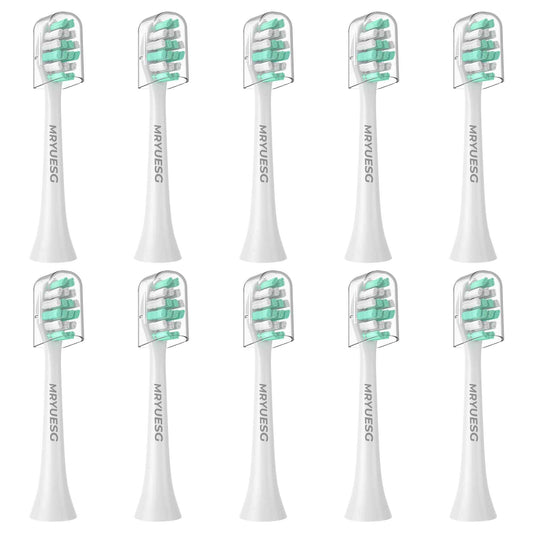 MRYUESG Toothbrush Replacement Heads Compatible with Philips Sonicare, 10 Pack, MRYUESG Electric Brush Head for Phillips Plaque Control