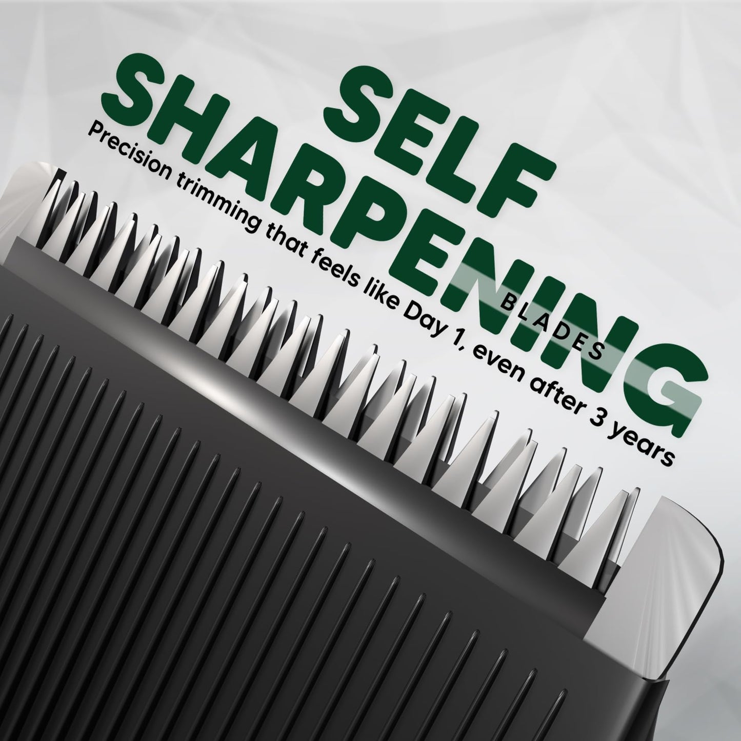LetsShave Head, Body & Beard Trimmer for Men | Mens Full Body Hair Trimmer | Cordless | Stainless Steel Blade | Length Settings | Fast Charging Trimmer Men Black