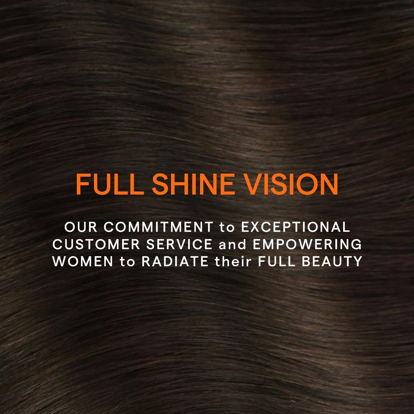 Full Shine Brown Clip in Hair Extensions