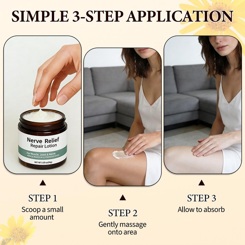 TRWLCFF 2PCS Nerve Cream, Natural Soothing For Joint,Daily Nourishment for forKnee, Hands, Feet & Legs