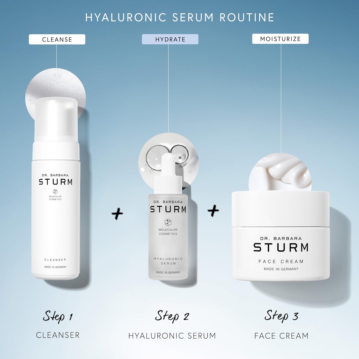 Hyaluronic Serum 1 Fl Oz, Anti Aging Serum, Plumps Fine Lines and Wrinkles, Boosts Firmness, Award-Winning Luxury Skincare By Dr. Barbara Sturm