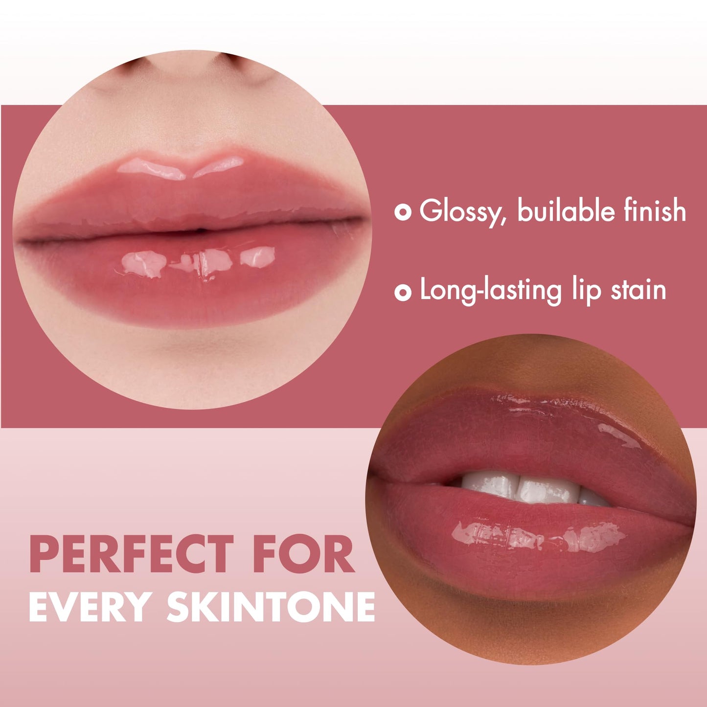 rom&nd Juicy Lasting Tint #18 Mulled Peach - K-Beauty Glossy Lip Stain | Hydrating, Long-Lasting, Non-Sticky Syrupy Finish | Natural Fruit-Inspired Coral Peach for All Skin Tones