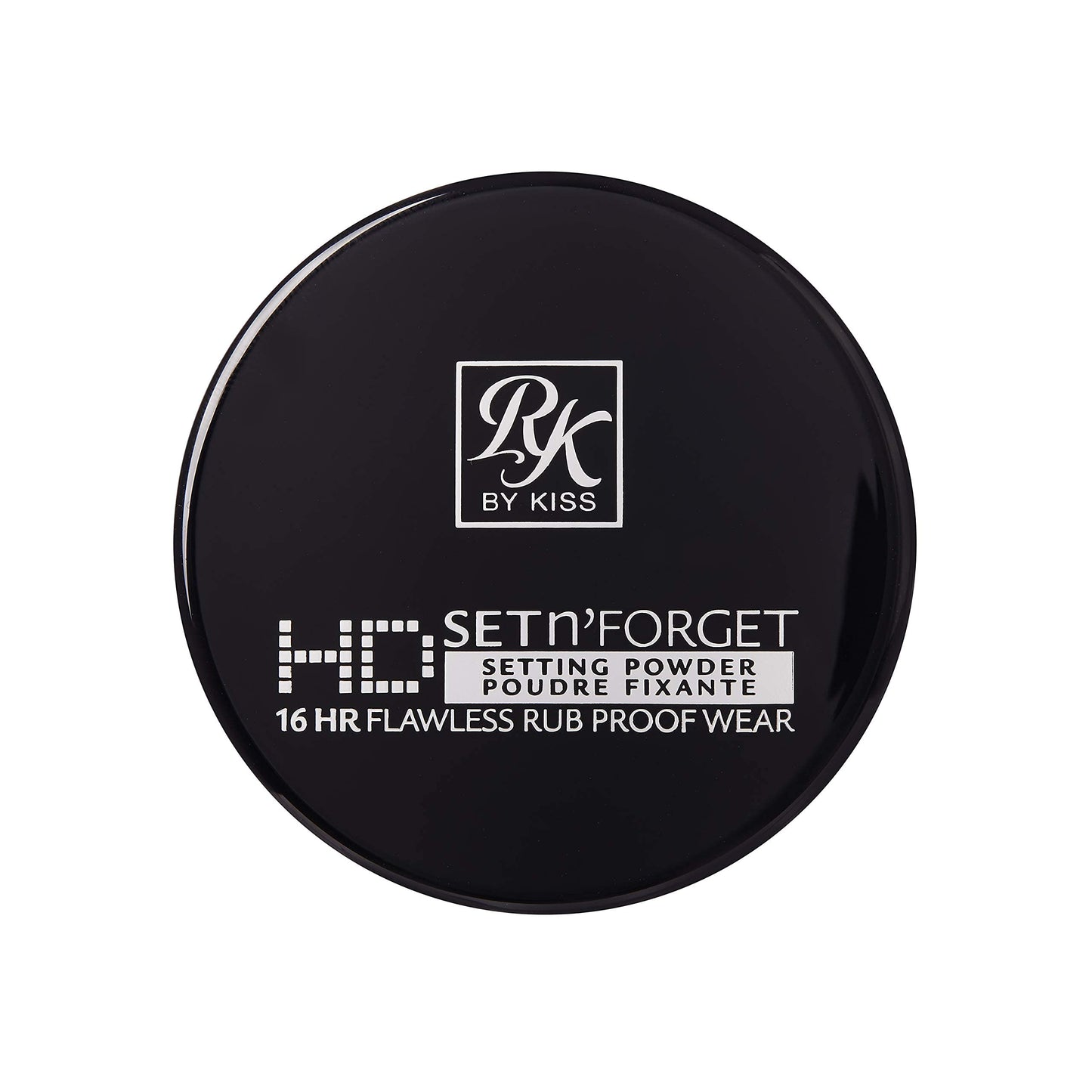Ruby Kisses Loose Setting Powder 0.4oz, Weightless, Smooths, Mattifying Finish and Shine Control, Pure Silica Mineral Powder (Earth)
