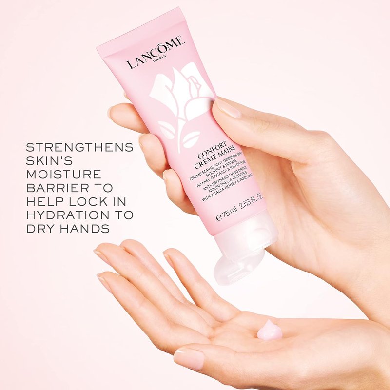 Lancôme Hand Cream - Moisturizing & Soothing Formula with Acacia Honey & Rose Water | 2.53 Fl Oz